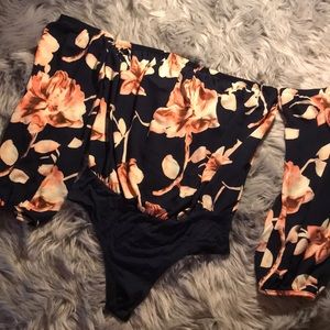 Floral bodysuit